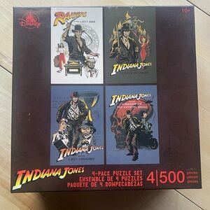 Indiana Jones Set of 4 Puzzles